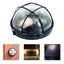 Imagen de Plafón Tortuga Para Exterior Redondo Con Protección negro