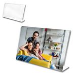 Imagen de Portarretrato En Acrílico Transparente Para fotos de 18cmx13cm