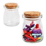 Imagen de Frasco de vidrio con tapón de corcho 200 ml