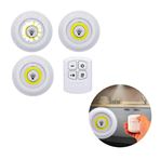 Imagen de Set de lámparas Luz led con control 3 unidades