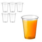 Imagen de Vasos plásticos transparentes descartables 200 ml  50 unidades