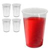 Imagen de Vaso plásticos transparentes descartables 500 ml  20 unidades
