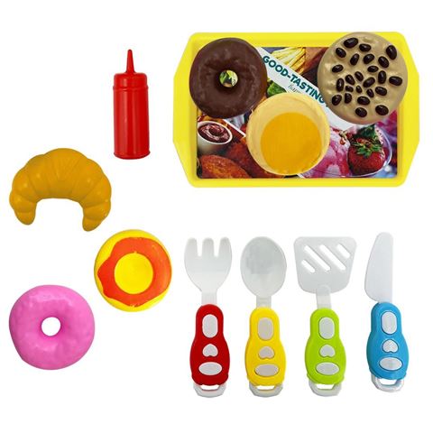 Imagen de Muffins  en bandeja con accesorios