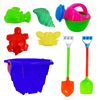Imagen de Juego playa balde + Regadera + 2 palas + moldes