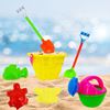 Imagen de Juego playa balde + Regadera + 2 palas + moldes