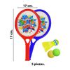 Imagen de Raqueta x 2 unidades con pelotas y plumín