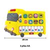 Imagen de Piano Musical Bus con luz y música en Español Juguete Didáctico