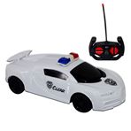Imagen de Auto a batería policía con control remoto
