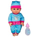 Imagen de Bebote con mamadera llora ríe