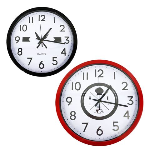 Imagen de Reloj de pared  circular 29 cm