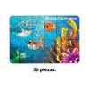 Imagen de Puzzle  diseño peces 36 piezas