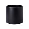 Imagen de Maceta Plástica con drenaje color negro