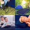 Imagen de Colchon inflable 2 plazas con almohadas e inflador