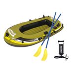 Imagen de Bote inflable con remos e inflador Para 2 personas (1+1)