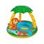 Imagen de Piscina inflable para bebé  mono palmeras