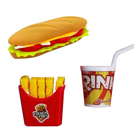 Imagen de Juego de comida rápida - Juguete para niños