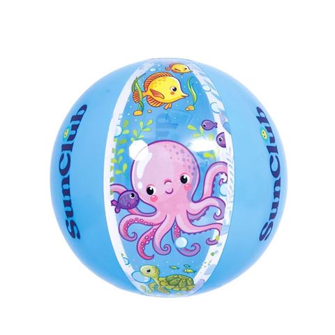 Imagen de Pelota inflable playa diseño fondo del mar