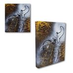 Imagen de Cuadro decorativo Diseño abstracto - 28 cm x 25 cm - Surtidos