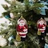 Imagen de Papa Noel  Adorno para Navidad 4 unidades