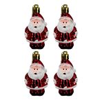 Imagen de Papa Noel Adorno de Navidad 4 unidades