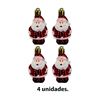 Imagen de Papa Noel Adorno de Navidad 4 unidades