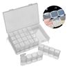 Imagen de Organizador plástico con tapa para apliques y artículos pequeños