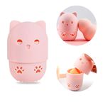Imagen de Estuche porta esponja de maquillaje diseño gato