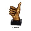 Imagen de Adorno mano dorada en poliresina