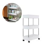 Imagen de Organizador con ruedas para espacios reducidos 3 estantes