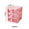 Imagen de Organizador Con 3 Cajones Multifuncional Escritorio Cosméticos
