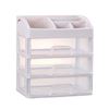 Imagen de Organizador cosméticos 3 cajones + 1 estante multiuso
