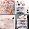 Imagen de Organizador cosméticos 3 cajones + 1 estante multiuso