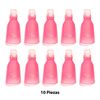 Imagen de Pinzas removedoras de acrílico gel y esmalte semi permanente de uñas 10 unidades