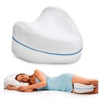 Imagen de Almohada anatómica para piernas y  rodillas con funda lavable