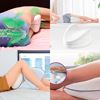 Imagen de Almohada anatómica para piernas y  rodillas con funda lavable