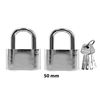 Imagen de Candado De 50 mm Con Llave 2 Unidades