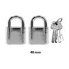 Imagen de Candado De 40 mm Con Llave 2 Unidades