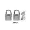 Imagen de Candado   de 30 mm con llave 2 unidades