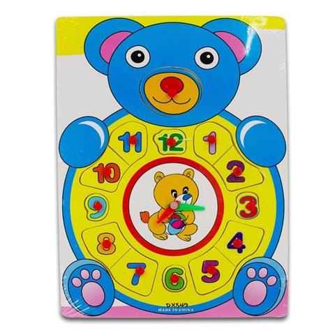 Imagen de Juego Didáctico de Encastre en Madera - Diseños Surtidos
