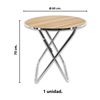 Imagen de Mesa plegable redonda diamtero 60 cm