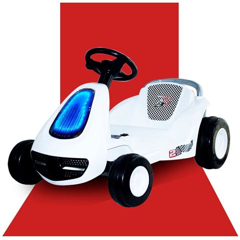 Imagen de Auto a batería tipo Kart luces sonido Lo Ideal