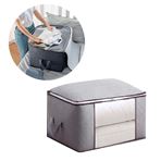 Imagen de Bolsa organizadora con cierre para guardar ropa mantas