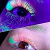 Imagen de Pestañas postizas colores fluo neón