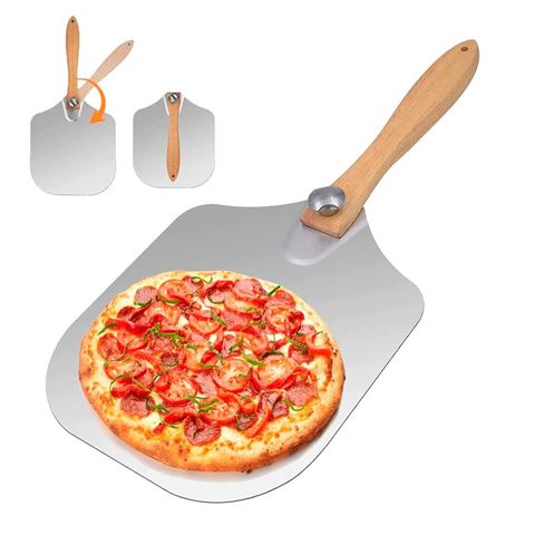 Imagen de Pala para pizza pan con mango plegable 180º