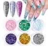 Imagen de Glitter para decoración de uñas 6 unidades