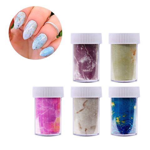 Imagen de Apliques para decoración de uñas diseño marmolado