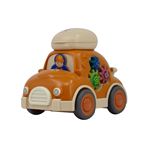 Imagen de Auto taxi mueve engranajes chofer y maleteros