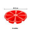 Imagen de Molde de Silicona para torta en porciones