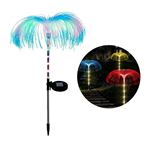 Imagen de Luz solar para jardín de fibra óptica forma medusa  2 unidades