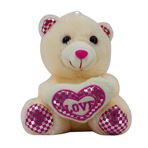 Imagen de Peluche oso corazon te amo C/U - 4 colores